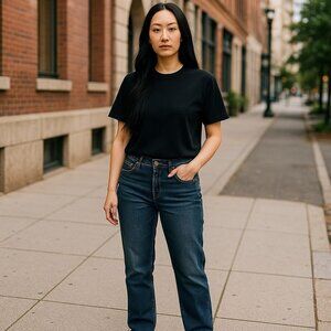 Denver Hayes 4 x 30 Dark Wash Straight Leg Jeans